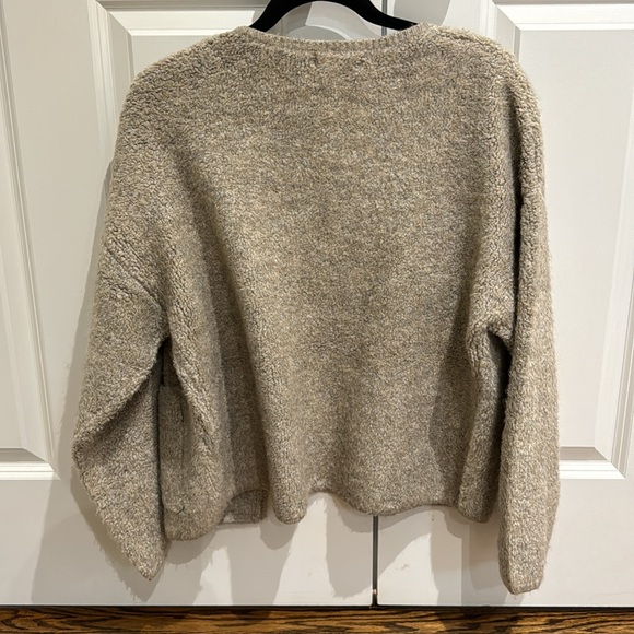 Lyla and luxe beige knit cardigan - Picture 2 of 2